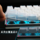 达尔优合金板3 2 1代108键87游戏104防尘ek815 EK820机械键盘保护膜EK807 ek925套ek812 DK100防水罩软硅胶垫