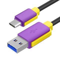 米海豚 安卓数据线加粗2a快充线适用于华为小米智能手机USB充电线