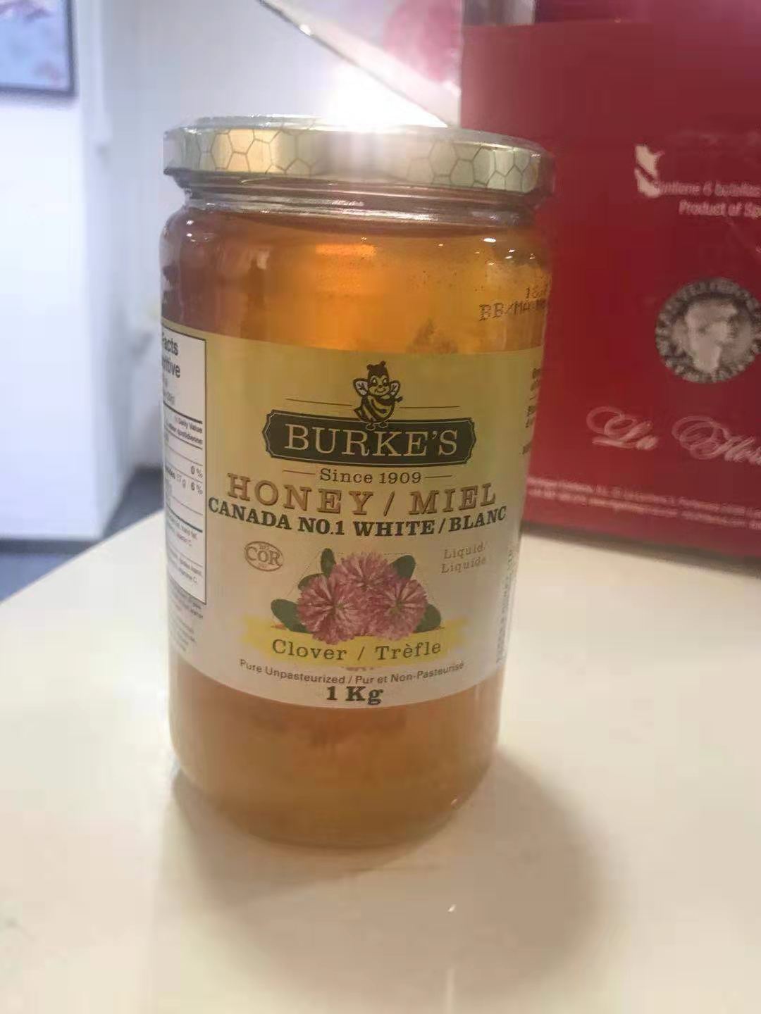 1公斤加拿大原裝進口貝卡斯三葉草蜂蜜 營養食品 總代直發19年新在類目 傳統滋補營養品, 蜂蜜中 - 來自Buy2taobao.com提供專業的淘寶代購服務