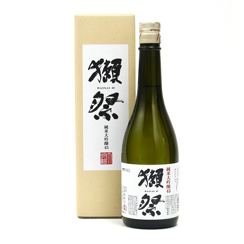 正品行货  日本进口獭祭45清酒纯米大吟酿烧酒洋酒720ml