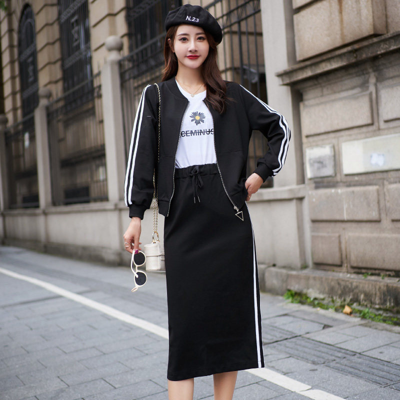 长款棒球服女春秋