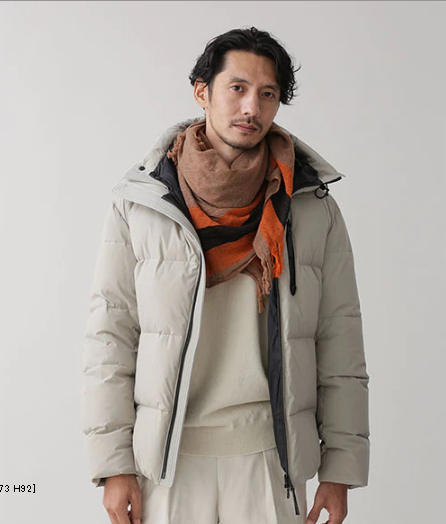 22aw 东京胖黄瓜日本代购 nano universe 西川连帽羽绒服 4203