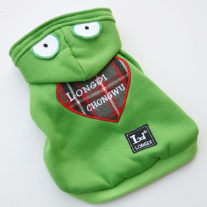 包邮 青蛙衣狗狗衣服秋冬装 泰迪衣服小狗吉娃娃比熊博美宠物衣服