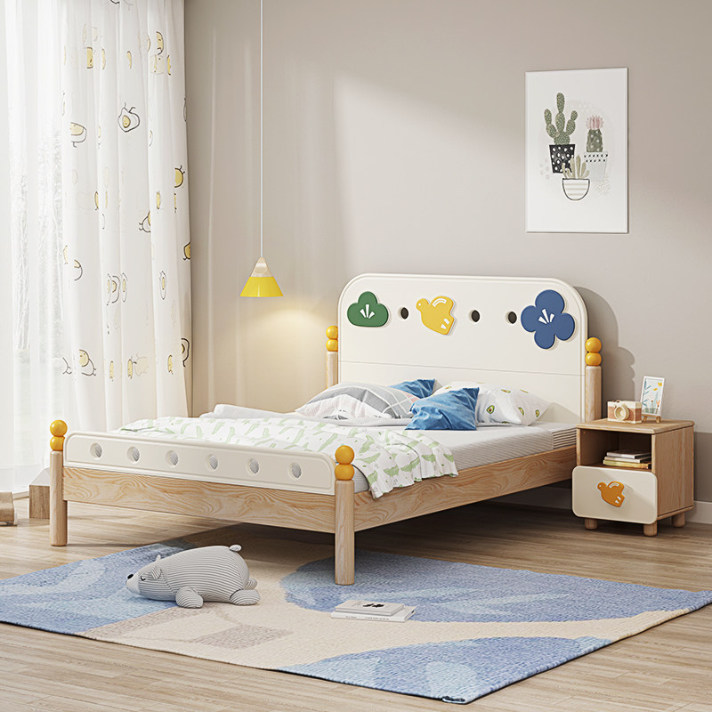 儿童床单人床男孩大额优惠券