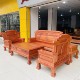 红木沙发非洲菠萝格大款沙发全实木打蜡财源新中式客厅新古典高贵