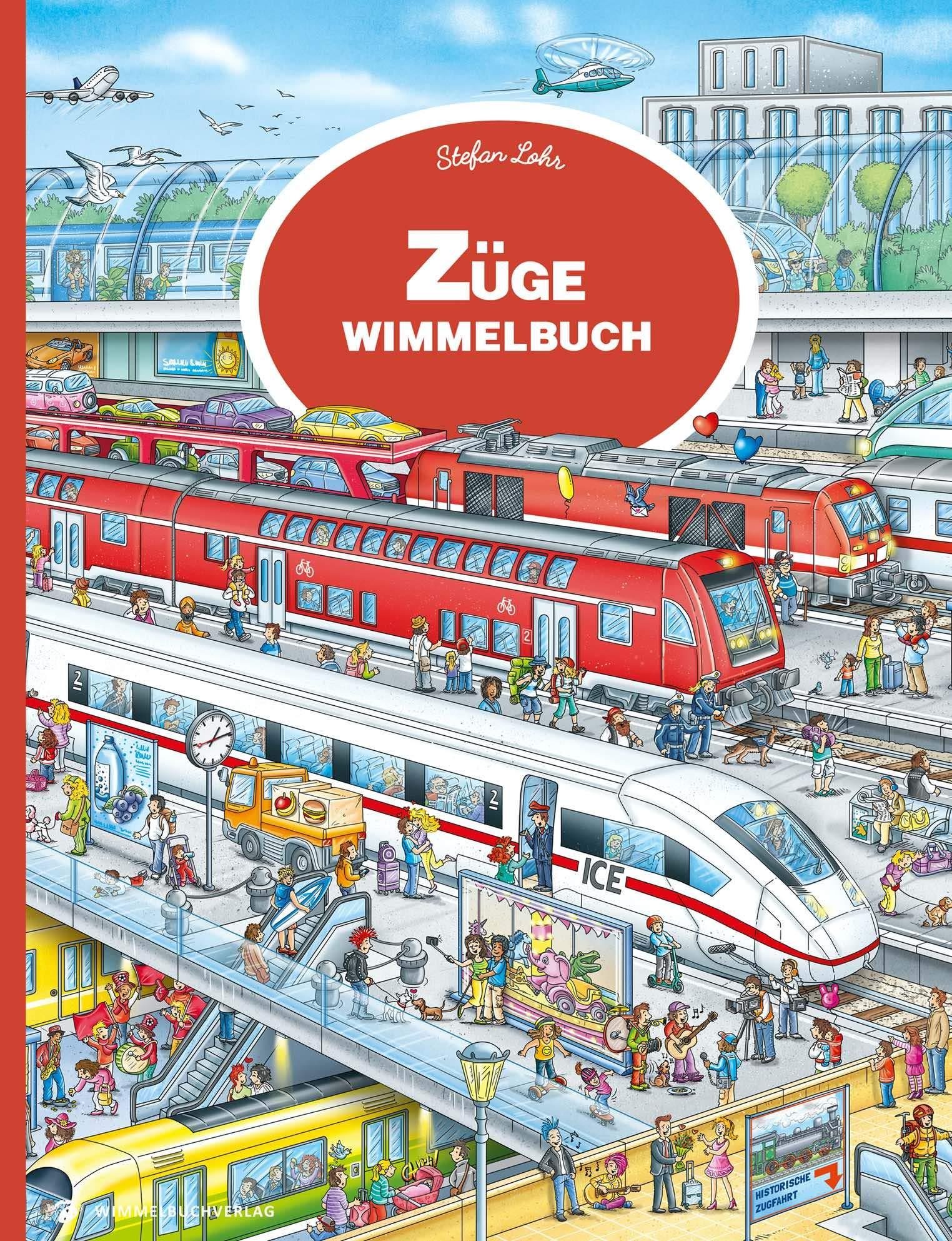 火车 德国Wimmelbuch全景