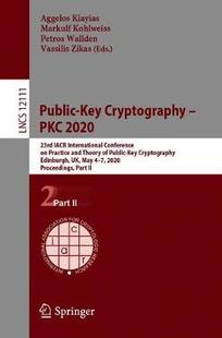 【预订】Public-Key Cryptography – PKC 2020