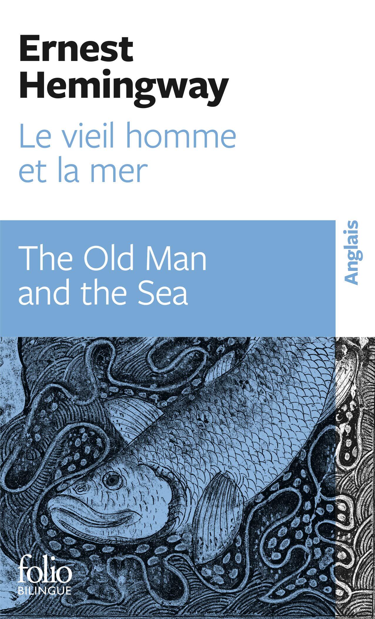 法国folio双语系列 英法对照 老人与海 the old man and the sea/ le