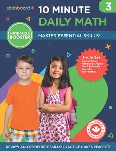 [预订]Canadian 10 Minute Daily Math Grade 3 9781771055581