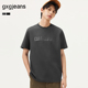 gxg.jeans男装 多色立体字母印花宽松休闲圆领短袖T恤 25年夏新品
