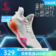 中国乔丹战戟6商场同款篮球鞋男巭Light科技防滑耐磨中帮实战鞋