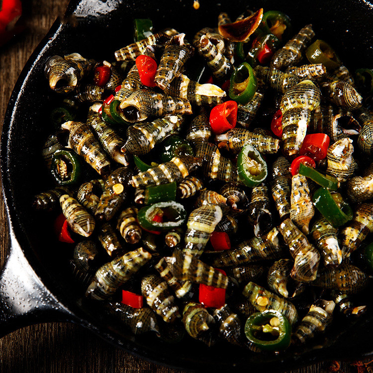 小果子麻辣小海鲜 捞汁海锥儿 即食罐装零食海鲜食品烟台渤海特产