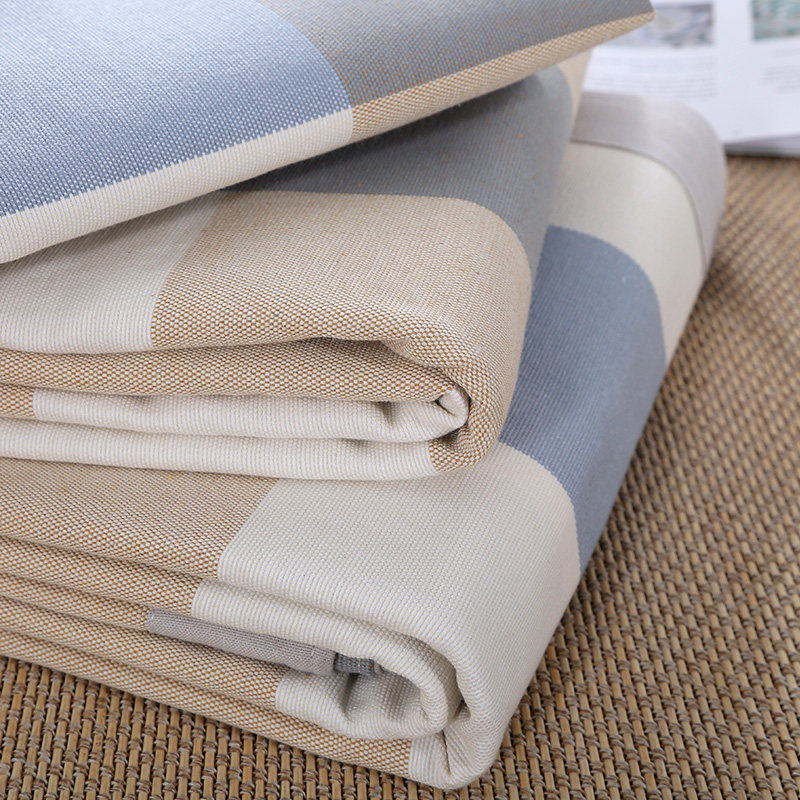 正品哈麻双鹤亚麻凉席三件套 100%纯亚麻高支a类安全标准亚麻床单