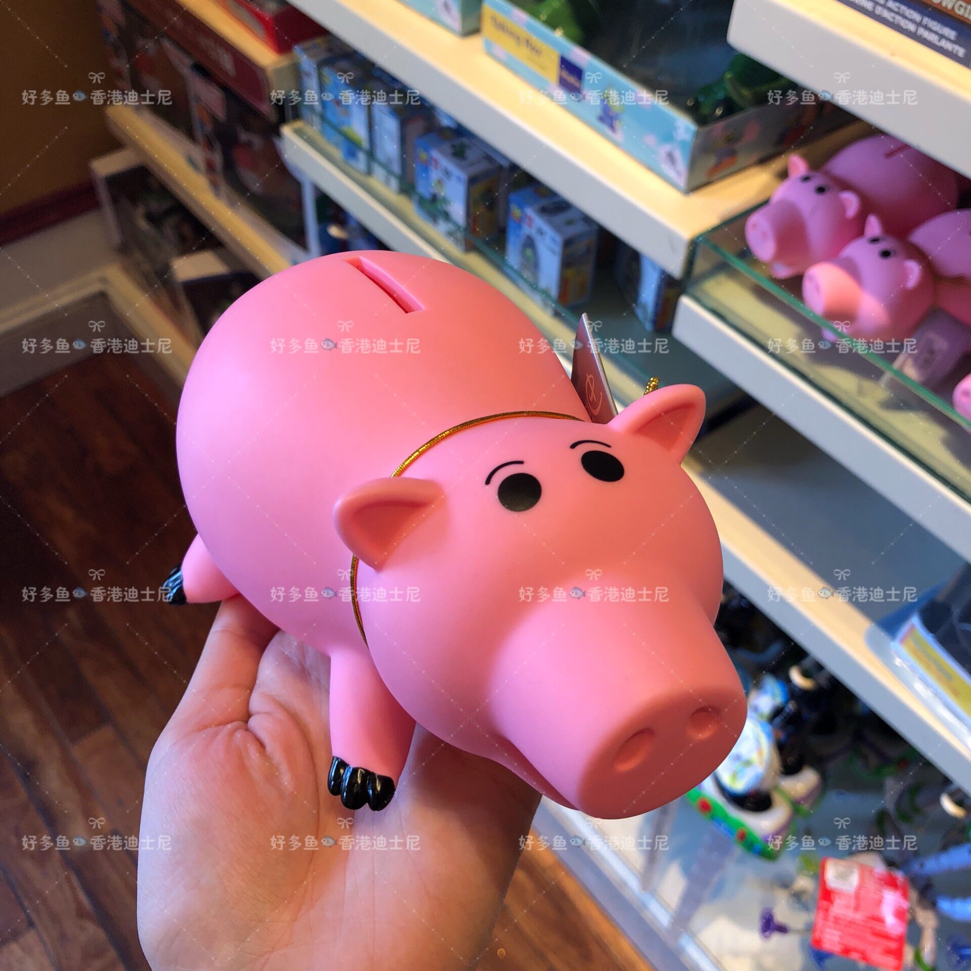 disney香港迪士尼乐园玩具总动员火腿卡通存钱儿童储蓄罐储蓄罐