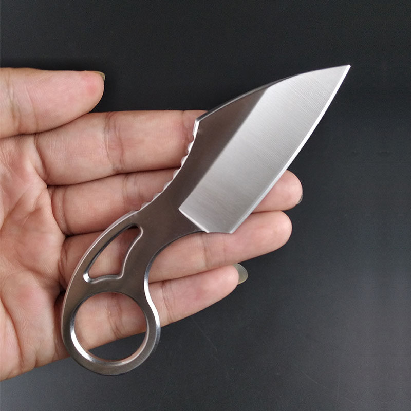 迷你便携水果小刀带皮套edc随身刀