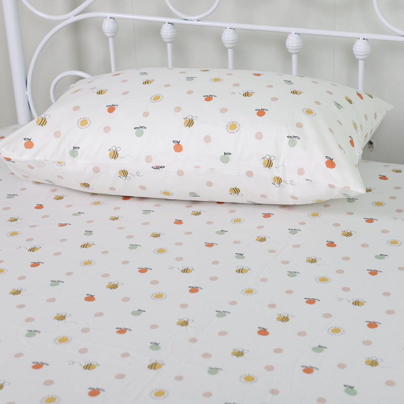 卡通 纯棉 平纹细布 儿童 小动物 床单 床笠 枕套 被套 自由搭配