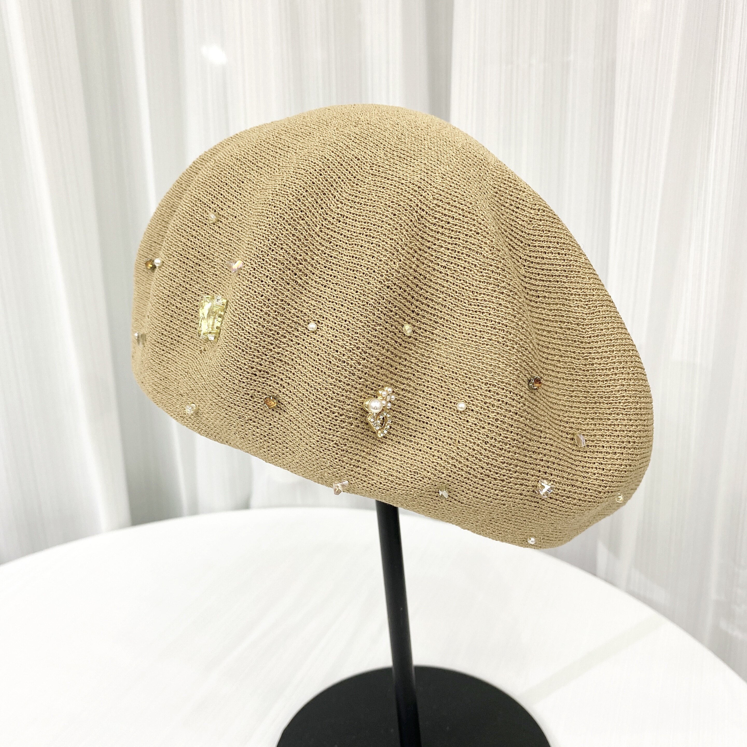 日本贝雷帽女士春夏季薄款时尚百搭画家2023年八角子女帽子 原价119元