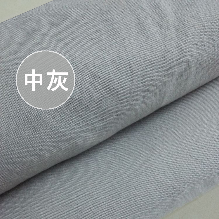 纯棉老粗布床单单件禅纯灰色加密加厚全棉布定做被罩床笠枕套被单