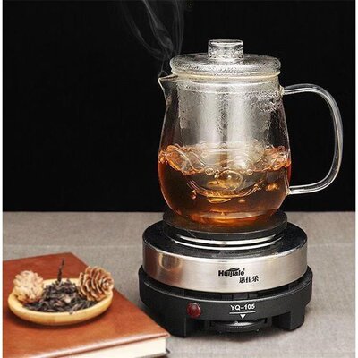 蒸煮茶器套装养生加厚耐热玻璃煮茶炉家用加热小电热炉茶具电茶壶