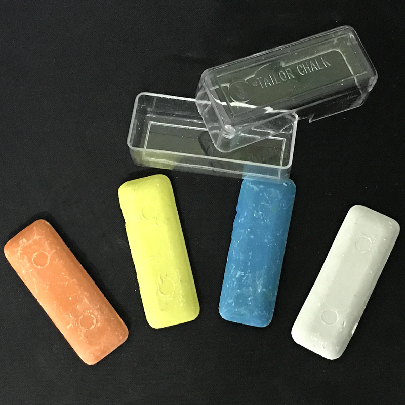 sewing diy tool Rabbit Brand colour Tailoring Powder 4 Plastic box Crop Crossed chalk Easyin the Home Fabric , Sew DIY Material,Tools and finished products , Chalks category - from Buy2taobao.com to provide professional Taobao agent buy service