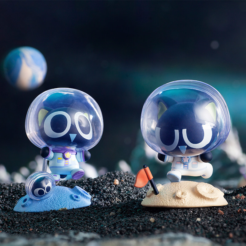 罗小黑丨宇宙系列盲盒可爱迷你公仔手办桌面摆件汽车装饰周边