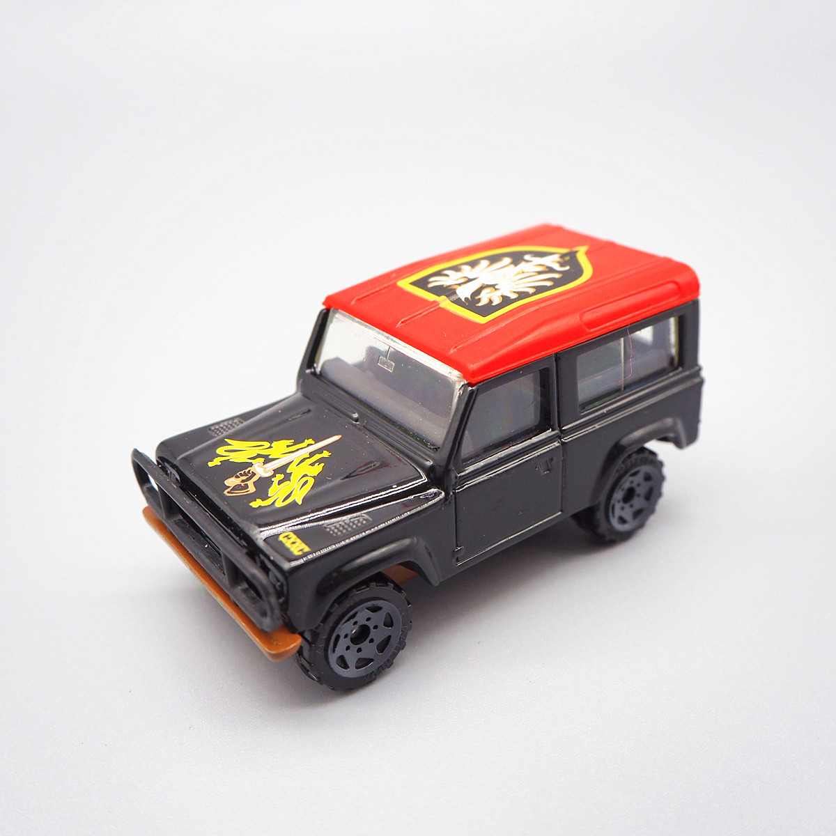 掌柜推荐泰国进口火柴盒合金车仿真路虎90金属玩具摆件散货无包装