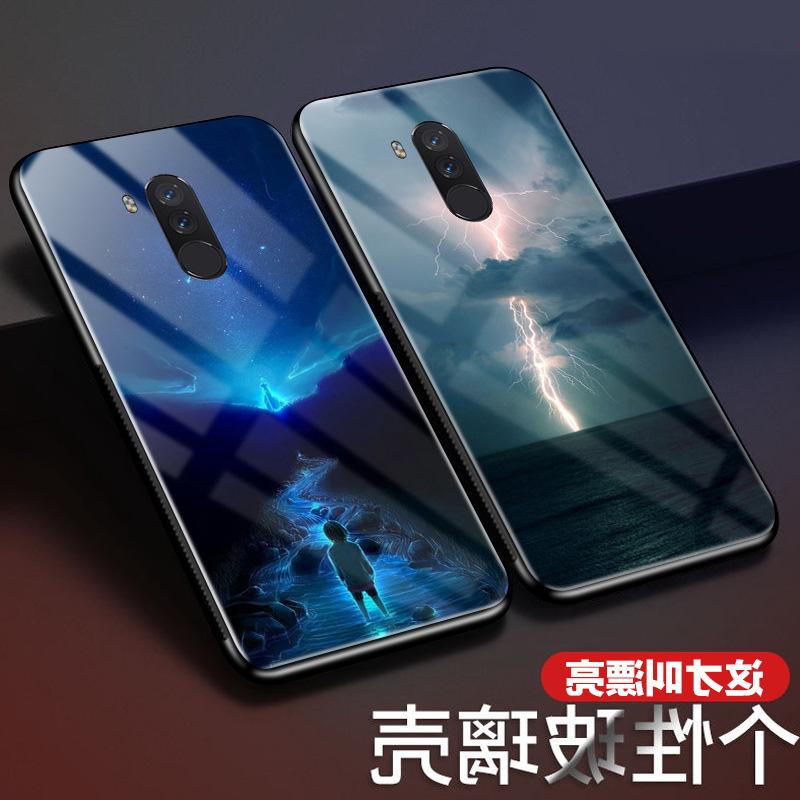 适用于Pocophone F1玻璃手机壳卡通小米f1保护套镜面防摔星空创意在类目 3C数码配件, 手机配件, 手机保护套/壳中 - 来自Buy2taobao.com提供专业的淘宝代购服务