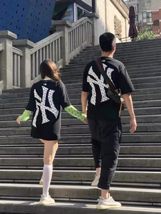 韩国MLB男女款宽松时尚圆领上衣百搭潮流运动24夏季新款休闲潮牌