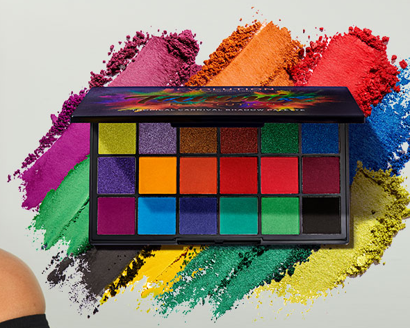 现货makeup revolution 热带狂欢假日x tammi合作24色眼影盘 - sunny