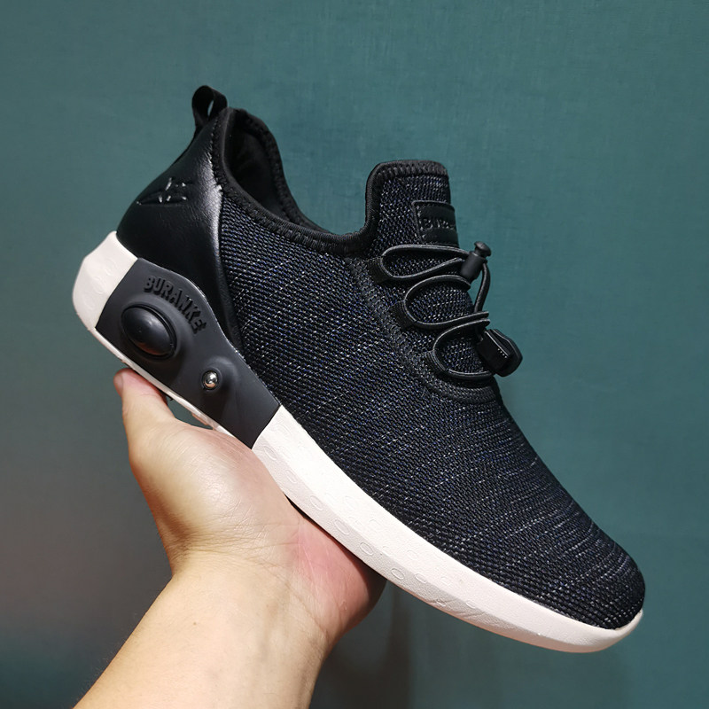 黑科技穴位按摩可充气男子健康鞋散步健步鞋防滑透气夏季保健鞋