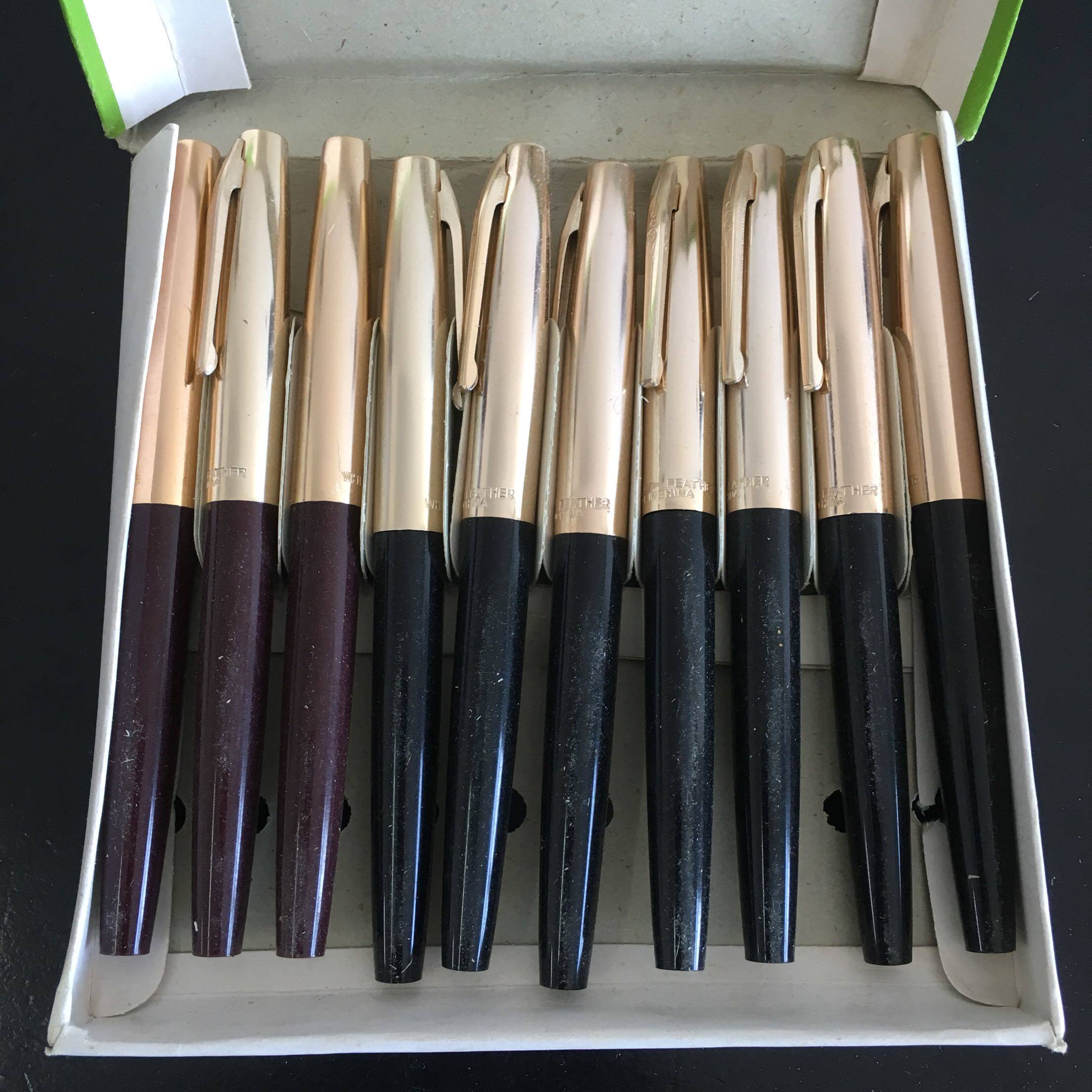 白翎铱金钢笔 1993年产全新库存老货学生练字书写吸墨商务办公