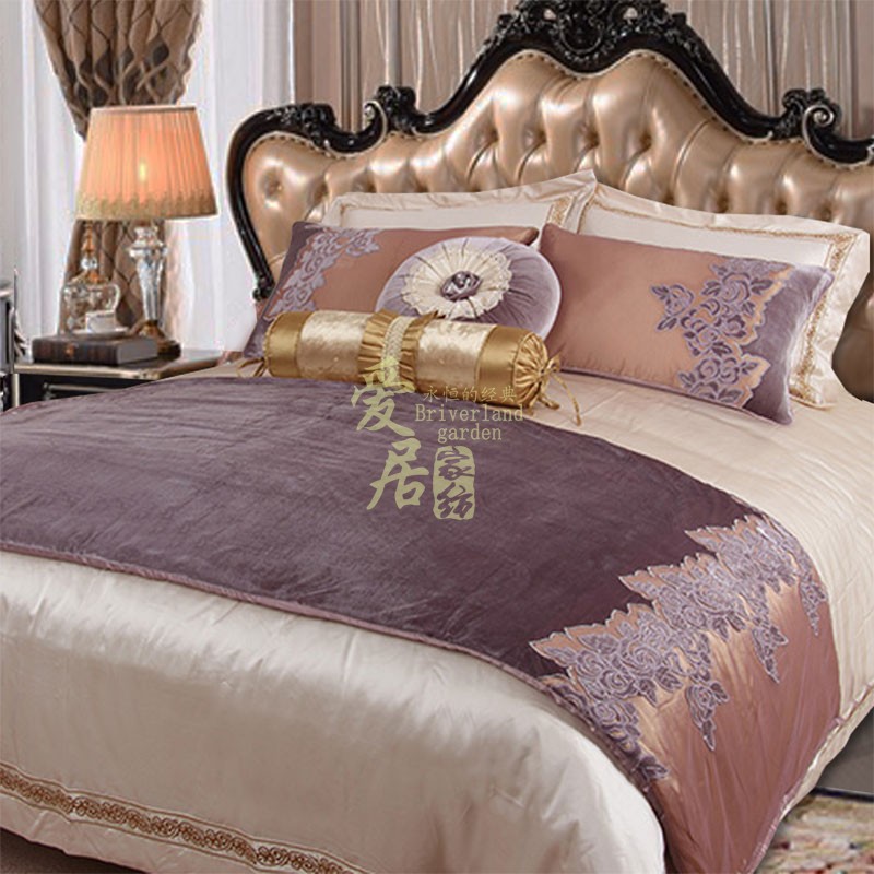 奢华欧式家居床上用品别墅豪华法式多件套样板间高档新古典床品