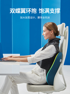办公室护腰椅背靠垫电脑椅子座位腰部支撑垫座椅腰托靠枕腰枕腰靠