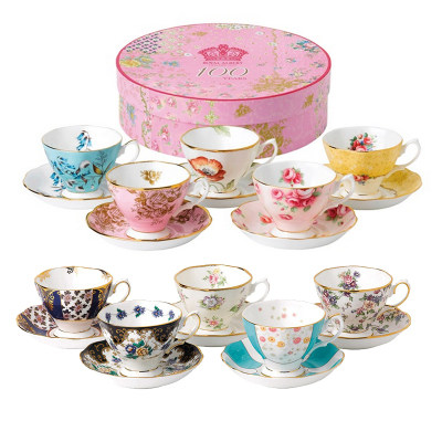 royalalbert皇家阿尔伯特百年系列咖啡杯碟五件礼盒装英式茶具