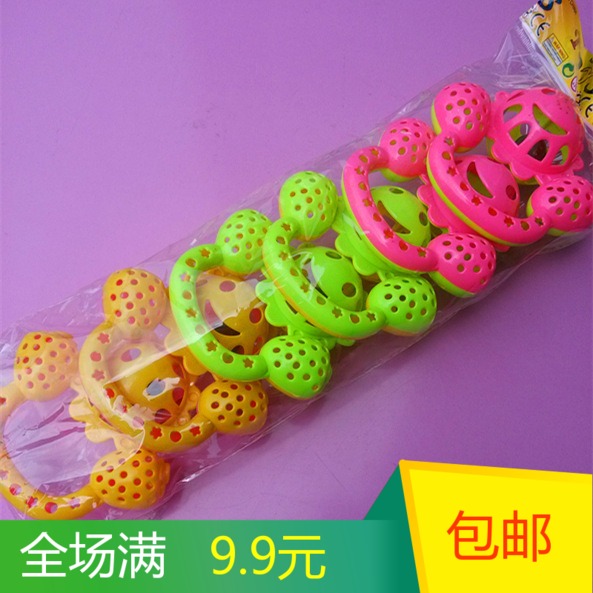 一元一件 地摊货源  婴儿手握玩具小摇铃 草莓摇铃|msdalam kategori Toy/bayi/teka-teki/blok bangunan/model, kanak-kanak Bell/bermain kain/menyenangkan hati mainan, mainan kerincingan - dari Buy2taobao.com untuk memberikan perkhidmatan ejen Taobao profesional membeli