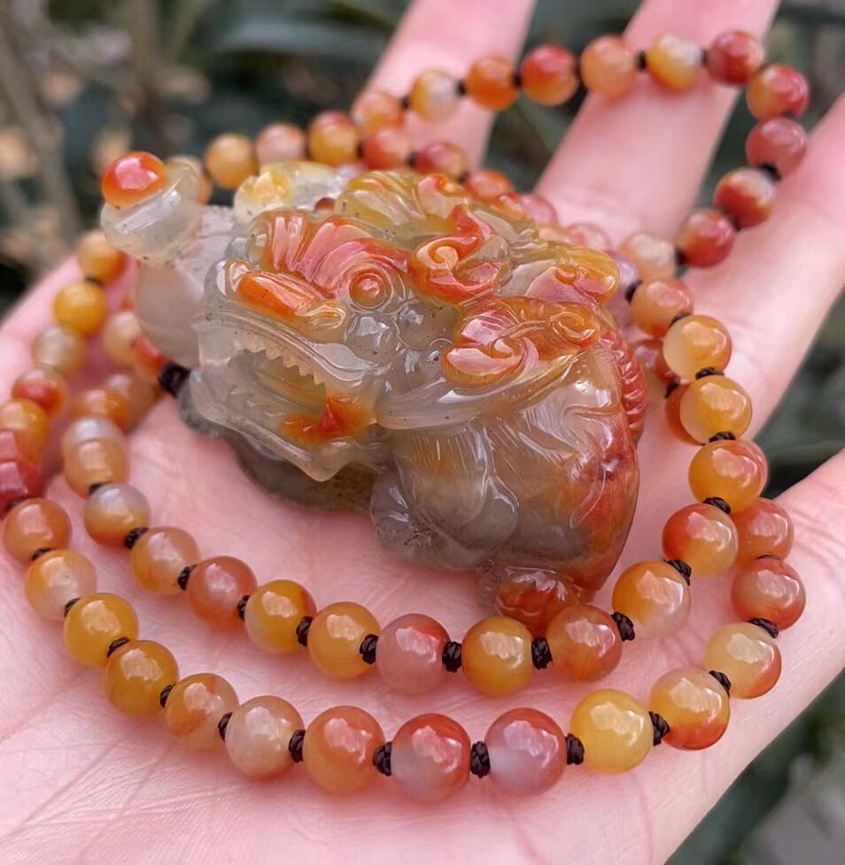 一折黄龙玉貔貅金沙