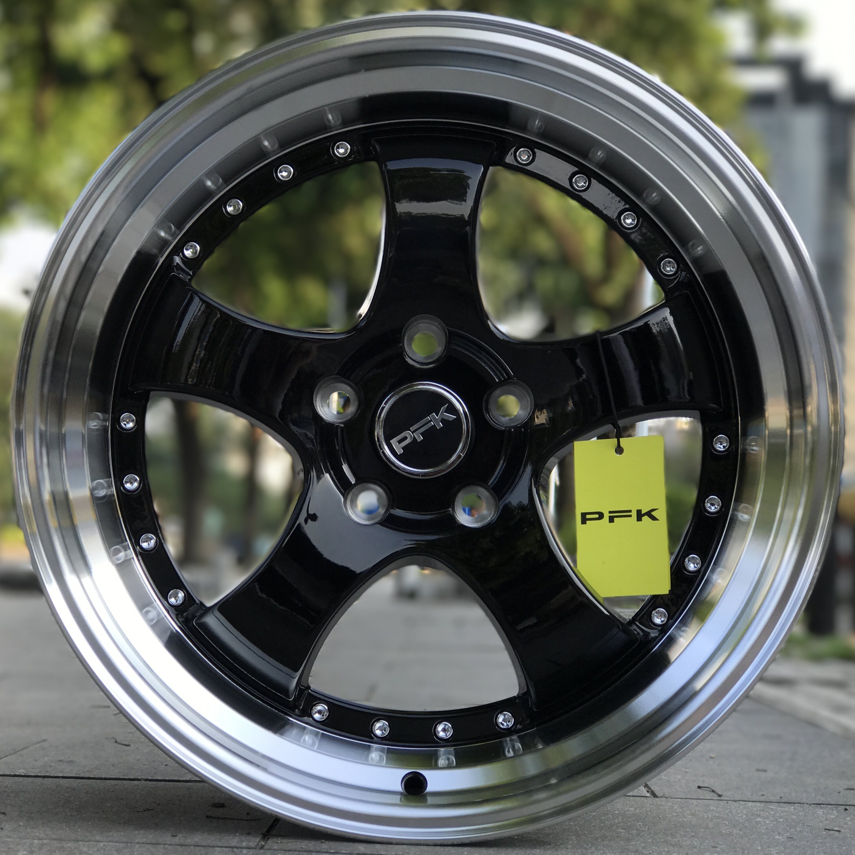 pfk p01大抛边改装轮毂钢圈适用十代雅阁皇冠锐志思珀睿英诗派