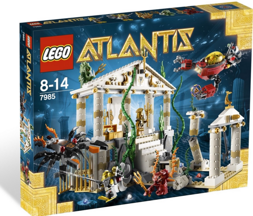 淘宝￥22折后价￥22乐高 lego 亚特兰蒂斯人仔 atl004 鲨鱼战士 8078