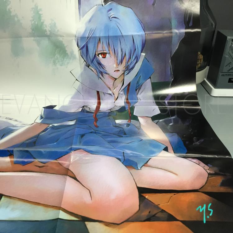 Japanese version of the spot New Century Gospel Warrior EVA Rei Ayanami poster B2 sizein the Play mode/Anime/Periphery/cos/Board games , Up/Mech model/Robot/Deformation class , Evangelion body area category - from Buy2taobao.com to provide professional Taobao agent buy service