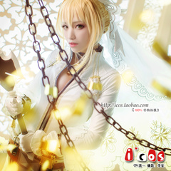 【ICOS】Fate saber 尼禄 婚纱 花嫁 cosplay服装 超好评 现货