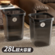 垃圾桶家用2025新款客厅卧室办公室厨房无盖大号大容量轻奢卫生桶