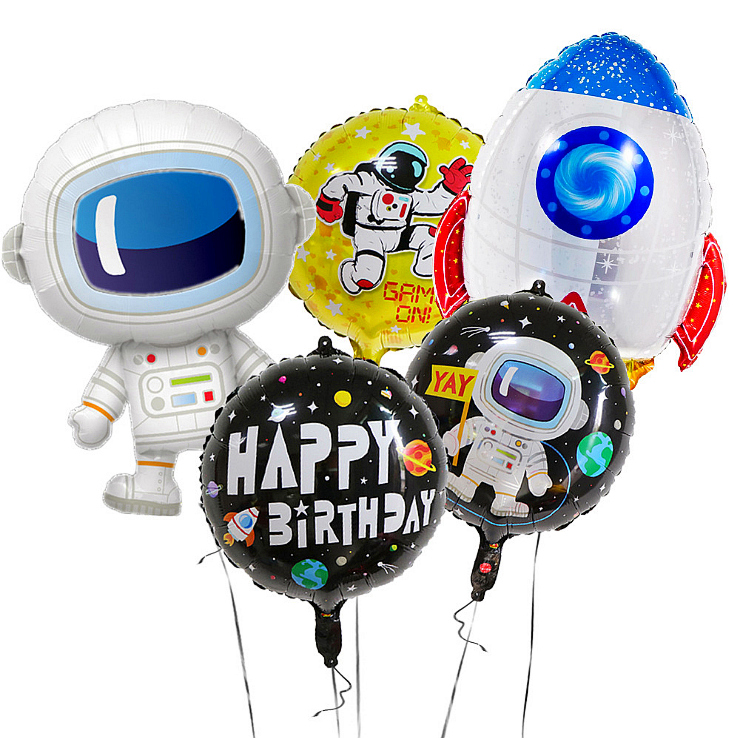 儿童男孩宝宝周岁生日布置装饰太空宇宙宇航员行星球流浪地球气球|ruв категории фестиваль товаров/подарок, шар/плавучих воздушный шар, шар - от Buy2taobao.com для оказания профессиональной услуги покупки агента Taobao