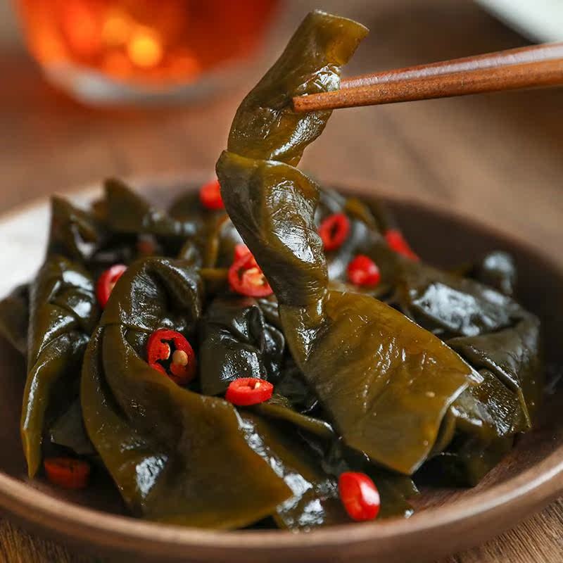 热销海带结即食零食 卤味