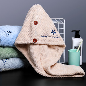 yodo xiui日本干发帽干发巾吸水速干成人女长发帽擦头发毛巾