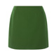 AMI PARIS 春夏季绿色简约日常女士拉链款半身裙短裙包臀裙