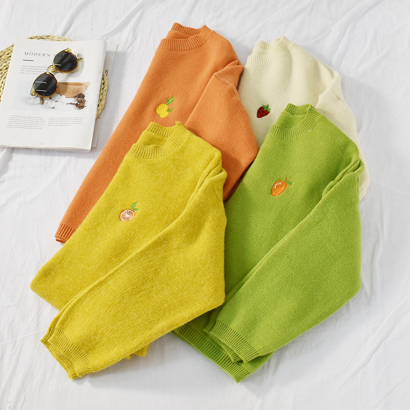 sweater Easy Korean Edition Lazy wind Socket Sweater Autumn and winter 2019 new pattern Fashion coat ins tidein the Women's clothing/Boutique , Sweaters category - from Buy2taobao.com to provide professional Taobao agent buy service
