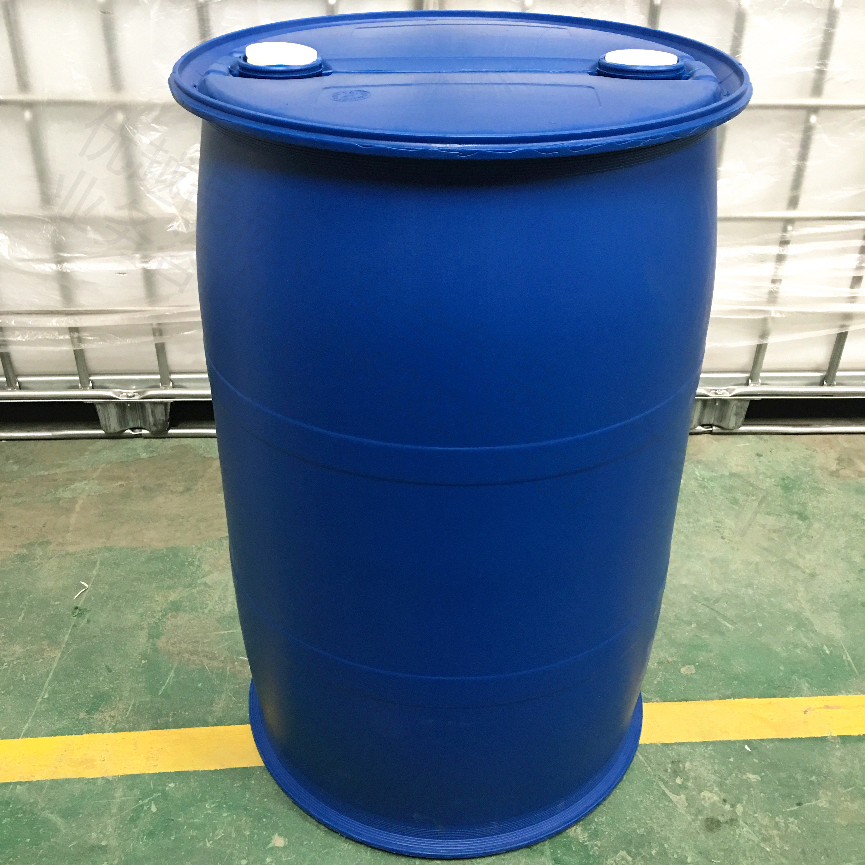 200l小口两口塑料桶200升化工圆柱200kg公斤蓝油塑胶罐生产厂家