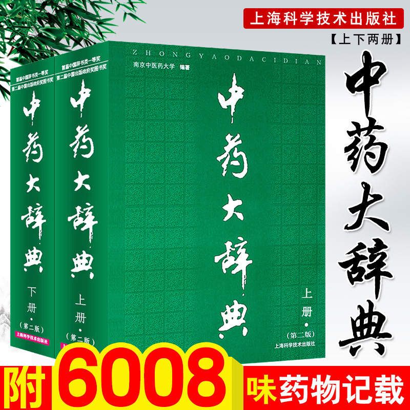 正版中药大辞典版上下两册第2版中药