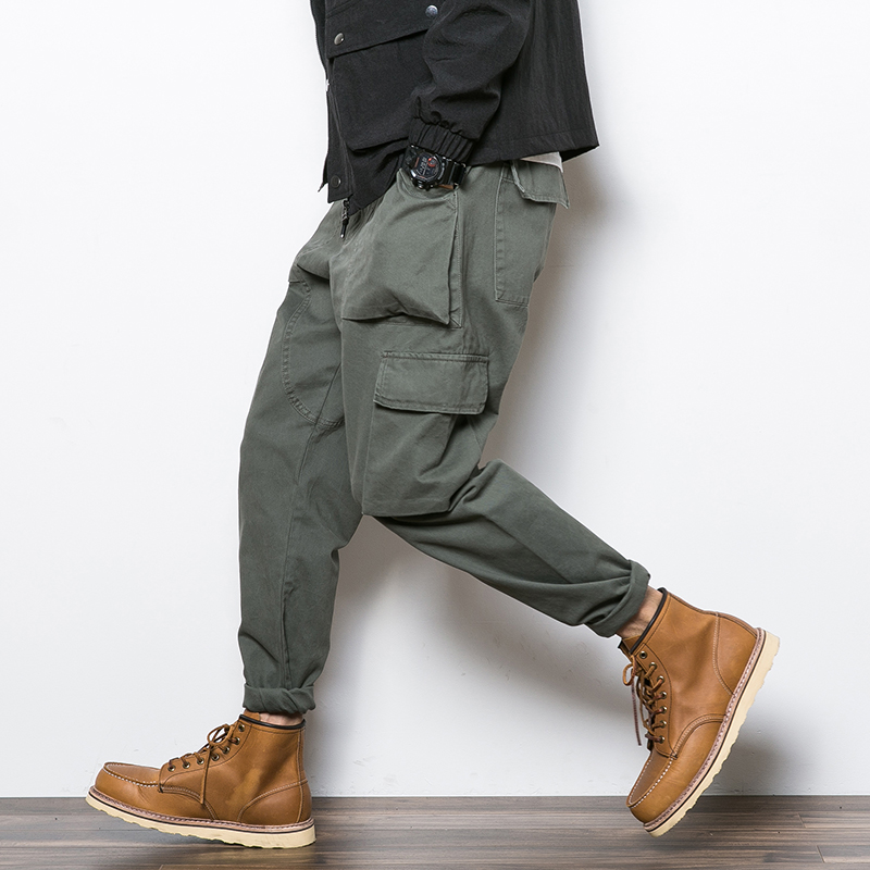 Tokyo wardrobe men's wear new pattern solar system Retro Feet Casual pants Korean Edition Youth Trend Overalls Bukuin the Men's clothing, Casual pants category - from Buy2taobao.com to provide professional Taobao agent buy service
