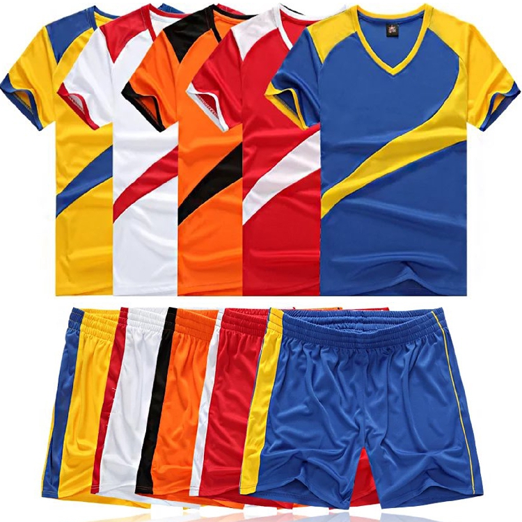 足球服套装男女定制队服儿童装足球训练服中小学生短袖光板足球衣